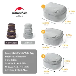 NATUREHIKE Cloud Barn : Organisez votre équipement ultraléger et imperméable